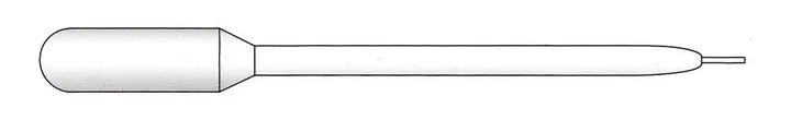 Pipete Pasteur cu vârf ultra-subțire, LDPE, nesterile, L 147 mm, 3.3 ml — Carl Roth, cod EA94.1