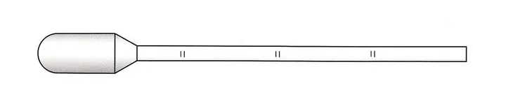 Pipete Pasteur de unică folosință, gradate, LDPE, nesterile, L 116 mm, 0.8 ml — Carl Roth, cod EA95.1