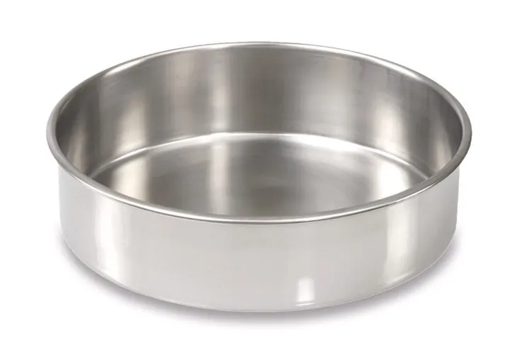 Tavă de sită pentru cernere uscată, Ø 200 x H 50 mm, oțel inoxidabil, 1 bucată(ți) — Carl Roth, cod ECC7.1