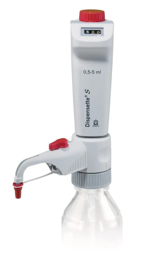 Dispensette® III, Calibrare ușoară, Vol. 0.5-5 ml, gradație 0.02 ml, 1 bucată(ți) — Carl Roth, cod ECL5.1
