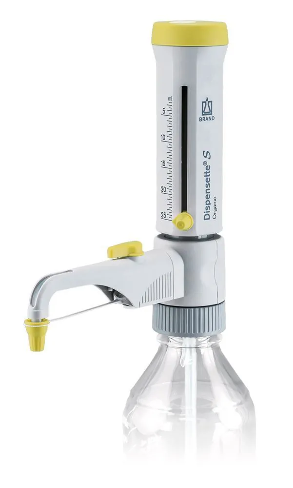 Dispensette® S Organic, analogic, Vol. 2.5-25 ml, gradație 0.5 ml, 1 bucată(ți) — Carl Roth, cod ECP1.1