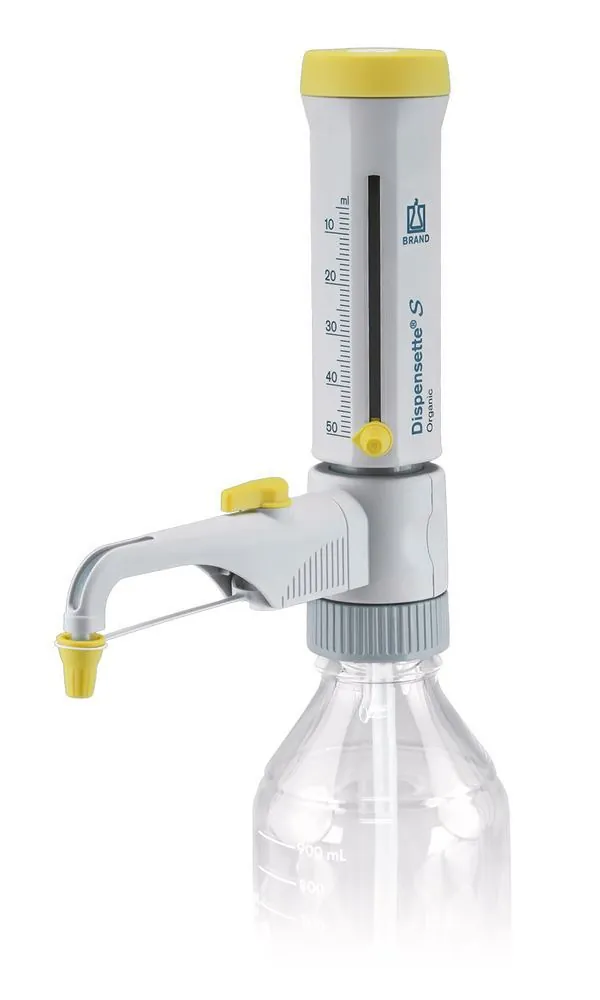 Dispensette® S Organic, analogic, Vol. 5-50 ml, gradație 1.0 ml, 1 bucată(ți) — Carl Roth, cod ECP2.1