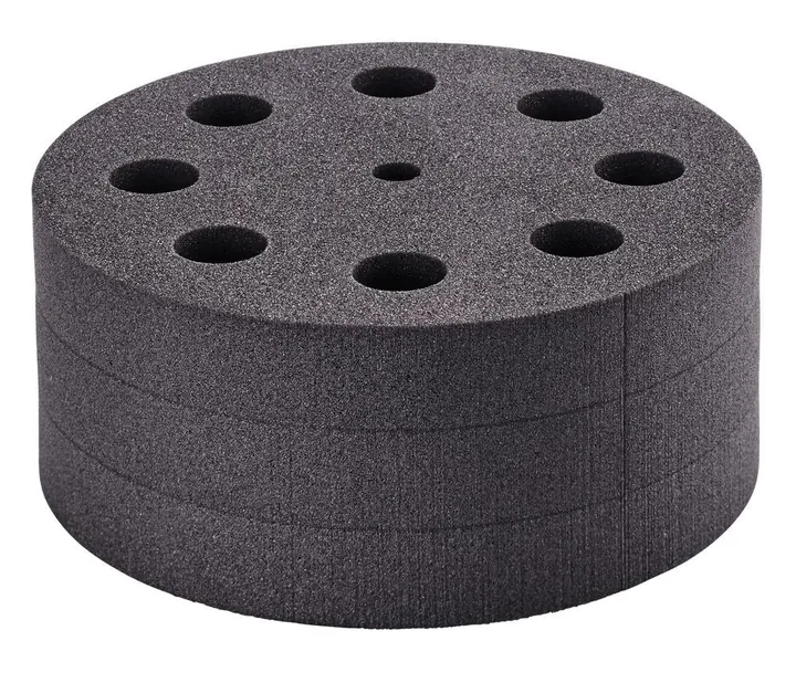 Accesoriu p. atașament universal VG 3.3, inserție pentru eprubete pentru 8 tuburi Ø 20 mm — Carl Roth, cod EE42.1