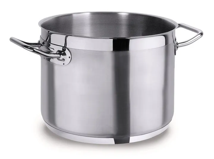 Oală din oțel inoxidabil, calitate superioară 18/10, 9 l, Ø 240 mm, H 210 mm, 1 bucată — Carl Roth, cod EE97.1