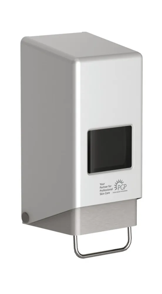 Dozator cremă de piele, VARIOMAT-M-INOX, L134 x Î316 x A128 mm, 1 bucată — Carl Roth, cod EEE7.1