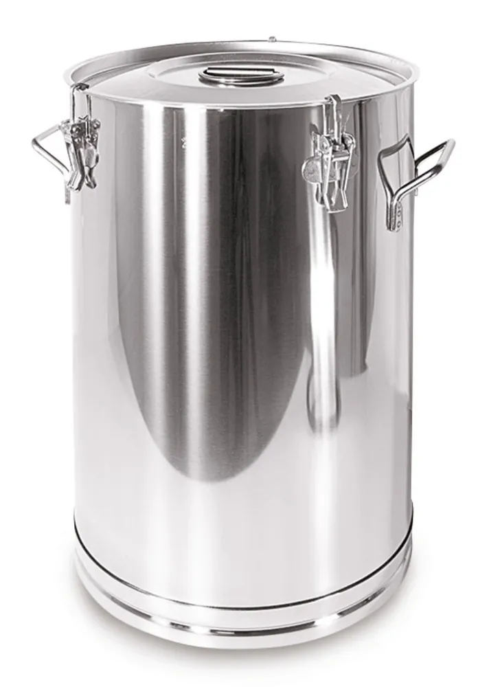 Recipient universal din oțel inoxidabil 18/10, extra, rezistent, volum 30 l, Ø 300 x H 465 mm — Carl Roth, cod EEX4.1