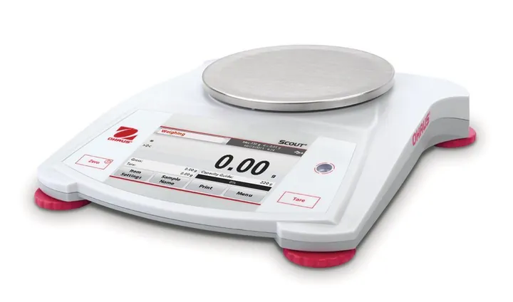 Balanță de precizie Scout® STX122, domeniu de cântărire 220 g, lizibilitate 0,01 — Carl Roth, cod EHK1.1