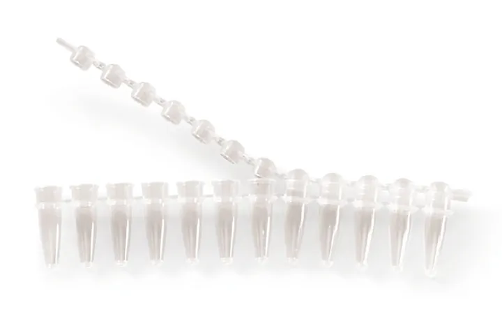 Accesorii pentru benzi PCR 12 tuburi, benzi de capace, PP, incolor, 125 buc. — Carl Roth, cod EL79.1