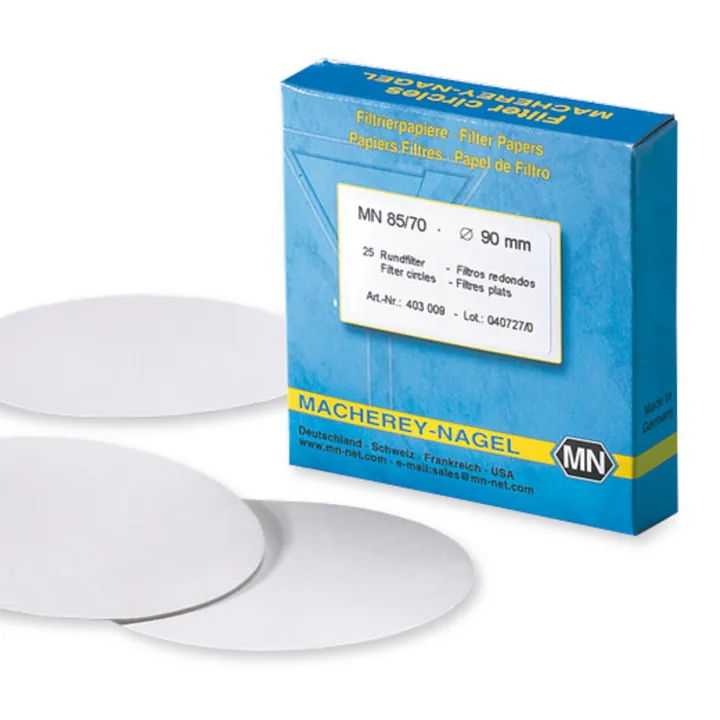 Filtre rotunde din fibră de sticlă, tip MN 85/70, Ø 90 mm, 100 buc. — Carl Roth, cod EN23.1