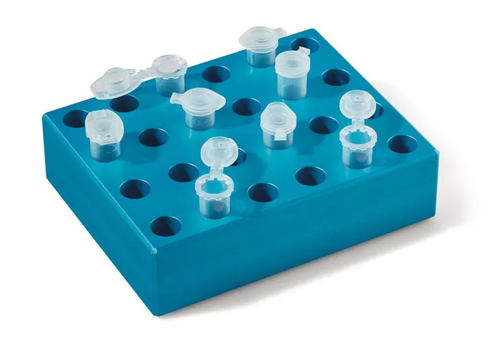 Suport Rotilabo®-Alu. 1.5, 24(4x6) orificii, pentru eprubete de centrifugare de 1.5 ml, 1 buc. — Carl Roth, cod EP69.1