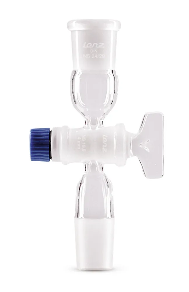 Adaptor cu robinet, șlif și con (NS) 14/23, 1 bucată — Carl Roth, cod EPE9.1