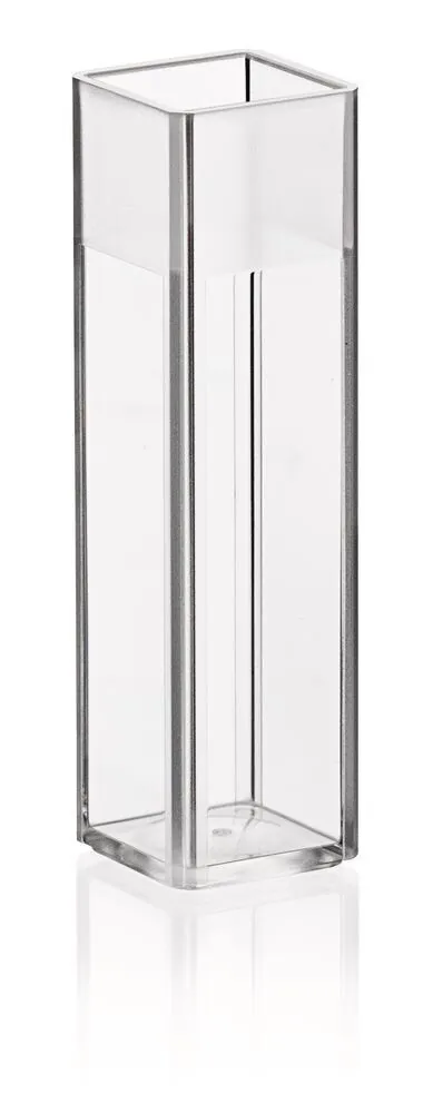 Cuvete, plastic transparent UV, macro, 2.4 - 4 ml, 100 buc. — Carl Roth, cod EXP3.1