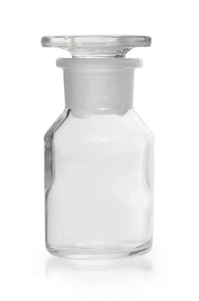 Sticlă de depozitare cu gât larg, dop de sticlă, sticlă sodocalcică, clară, 500 ml — Carl Roth, cod H047.1