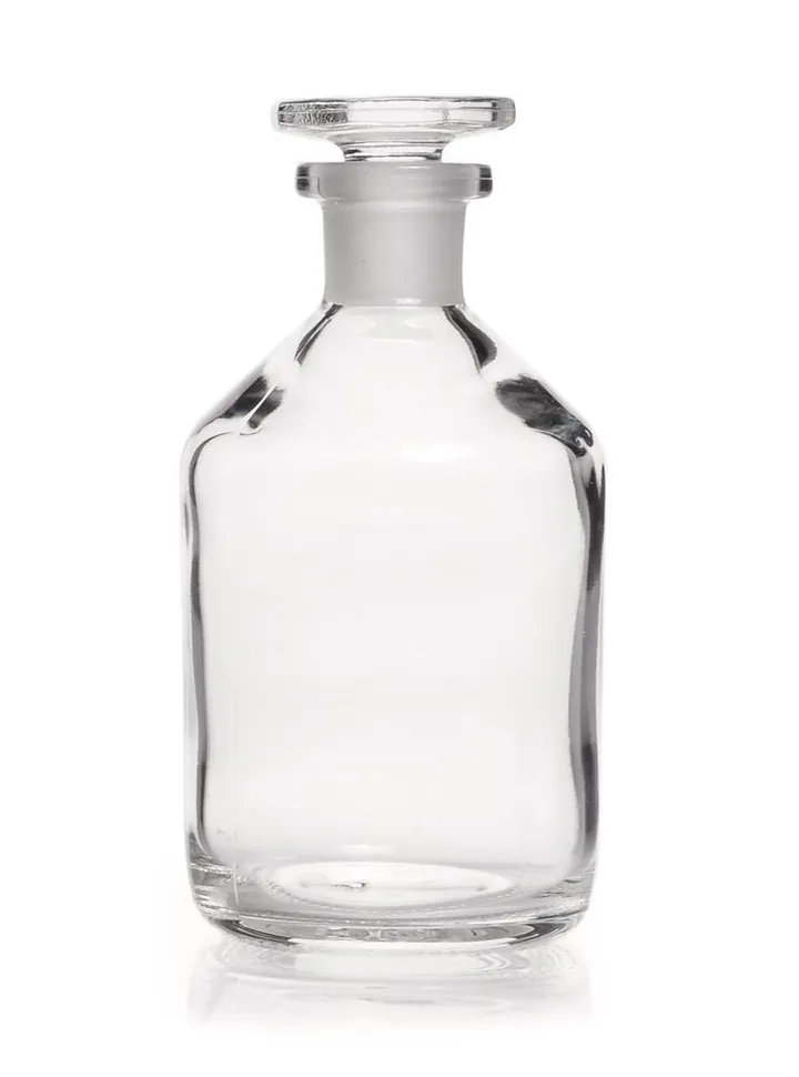 Sticlă de depozitare cu gât îngust, dop de sticlă, sticlă sodocalcică, clară, 500 ml — Carl Roth, cod H057.1