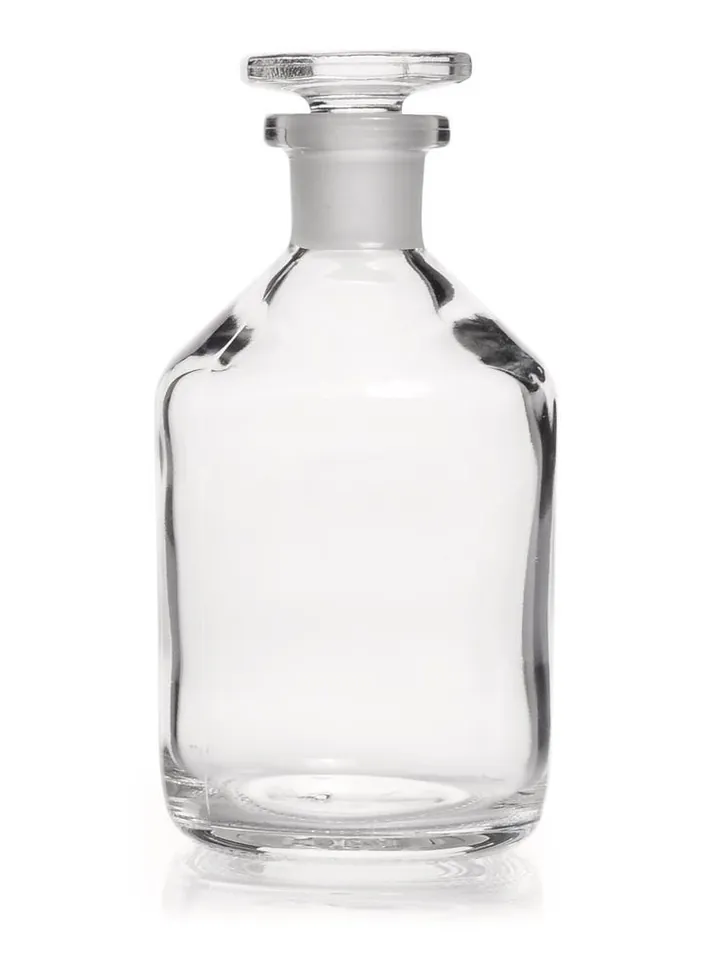 Sticlă de depozitare cu gât îngust, dop de sticlă, sticlă sodocalcică, clară, 1000 ml — Carl Roth, cod H058.1