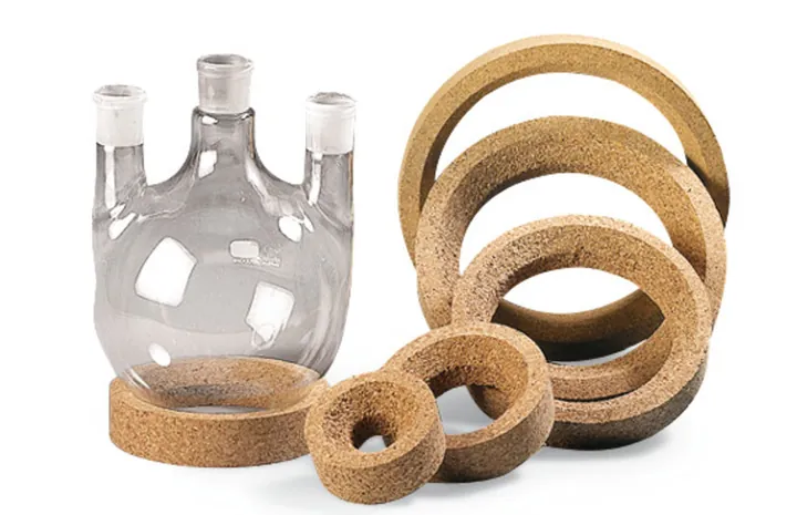 Inele Rotilabo®-cork, plută comprimată, pentru baloane 500 - 1000 ml, 5 unitate(unități) — Carl Roth, cod H113.1