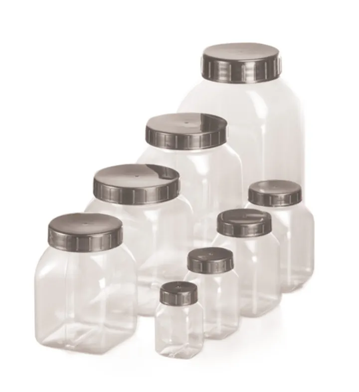 Recipiente cu gât Rotilabo®-wide, PVC transparent, 50 ml, 25 bucăți — Carl Roth, cod H312.1