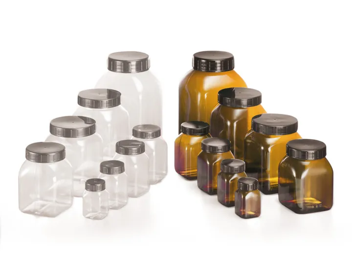 Recipiente cu gât Rotilabo®-wide, PETG, 200 ml, 14 bucăți — Carl Roth, cod H330.1