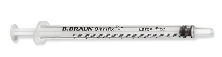 Seringi de unică folosință Omnifix®-F, PP/PS, sterile, fără ac, 1 ml — Carl Roth, cod H999.1