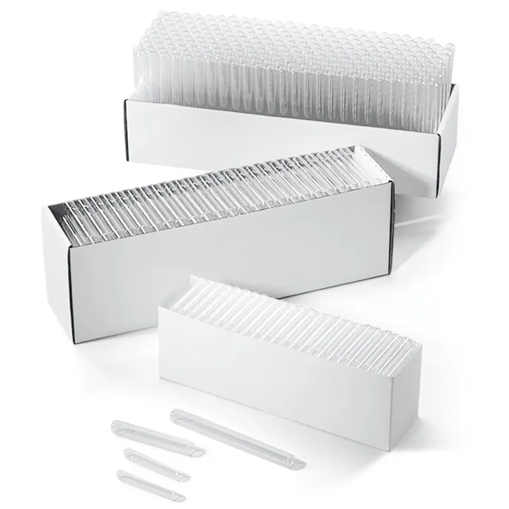 Epurbete Rotilabo®-test, margine dreaptă, sticlă borosilicată 3.3, pereți groși, 5 ml — Carl Roth, cod HA74.1