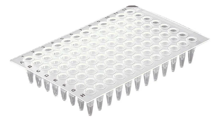 Plăci PCR cu 96 de godeuri, standard, fără ramă, volum de umplere 200 µl, 50 bucăți — Carl Roth, cod HAE6.1