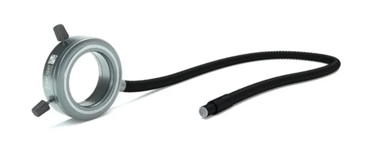 Inel luminos cu fibră optică divizată 66, pentru seria LED, L 1000 mm, Ø activ 9 mm — Carl Roth, cod HAX8.1