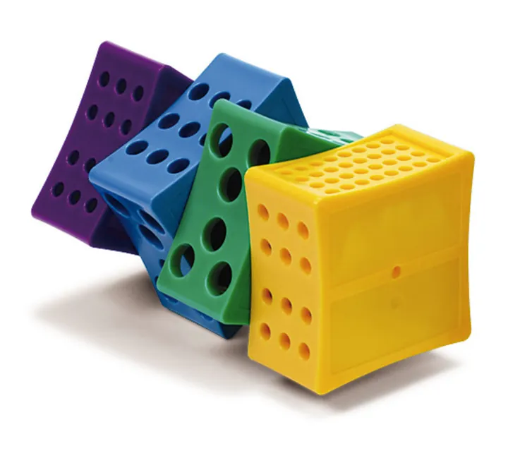 Rotilabo®-rack, rotativ, tip 2 pentru, tuburi de centrifugă, L 100x l 100x H 208 mm — Carl Roth, cod HC26.1