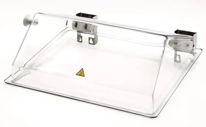 Capac pliabil pentru baie, transparent, pentru Pura(TM) 14, 1 buc. — Carl Roth, cod HCH8.1