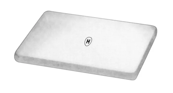 Suprafață de preparare, placă de sticlă, L 95 x l 70 x H 6 mm, 1 bucată — Carl Roth, cod HEA2.1