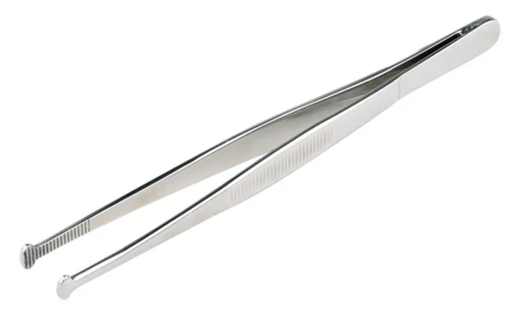 Pensetă, rotundă, oțel inoxidabil, L 145 mm, 1 bucată — Carl Roth, cod HEC7.1