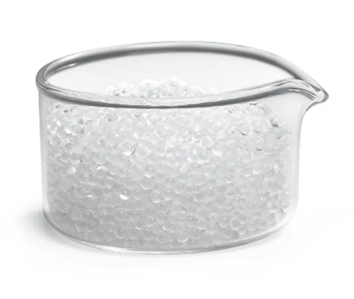 Mărgele de sticlă, de puritate ridicată, sticlă sodocalcică, Ø 10 ± 0.5 mm, 1 kg, plastic — Carl Roth, cod HH57.1