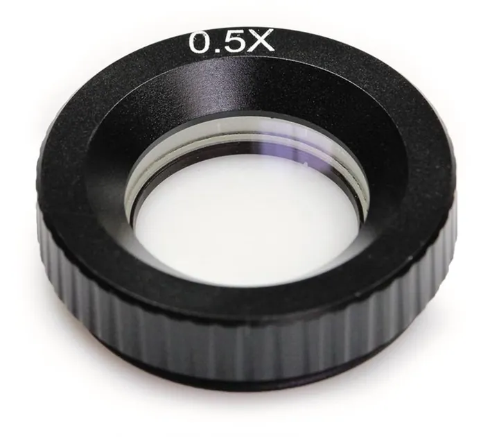 Lentilă clip-on 0.5x, pentru microscop stereo zoom OZL-445, 1 bucată — Carl Roth, cod HHE5.1
