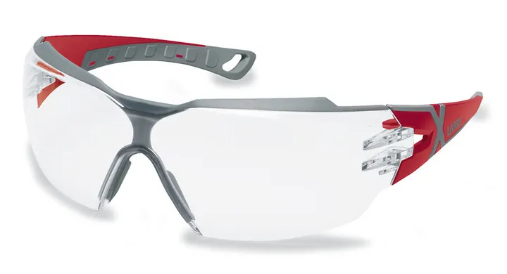 Ochelari de protecție UV pheos cx2, UVEX, roșu/gri, 1 bucată — Carl Roth, cod HHT9.1