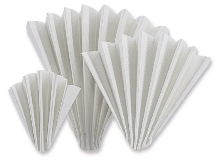 Hârtii de filtru granulate, tip MN 614 1/4, albite, Ø 400 mm, 100 buc. — Carl Roth, cod HK66.1