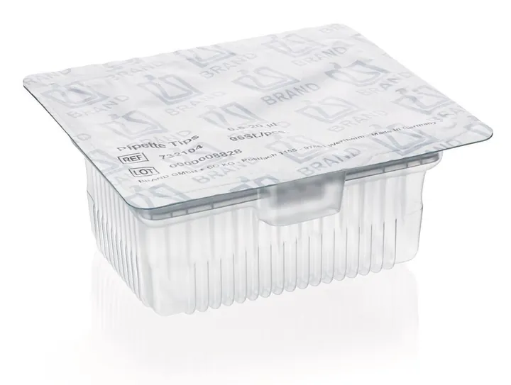 Vârfuri de pipetă Brand, Standard, 0.5-20 µl incolore nesterile paletizate — Carl Roth, cod HKA5.1