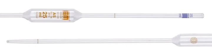 Pipete cu bulă Clasa AS, gradate maro, AR-GLAS®, L 600 mm, vol. 100 ml — Carl Roth, cod HLE8.1