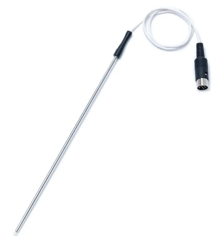 Senzor de temperatură, învelit în sticlă, Pt 100, Ø 5 mm, L 250 mm, 1 bucată — Carl Roth, cod HLN2.1
