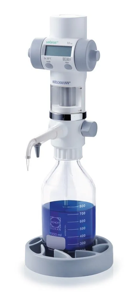 Biuretă digitală Solarus®, piston volum 10 ml, 1 bucată — Carl Roth, cod HLY7.1