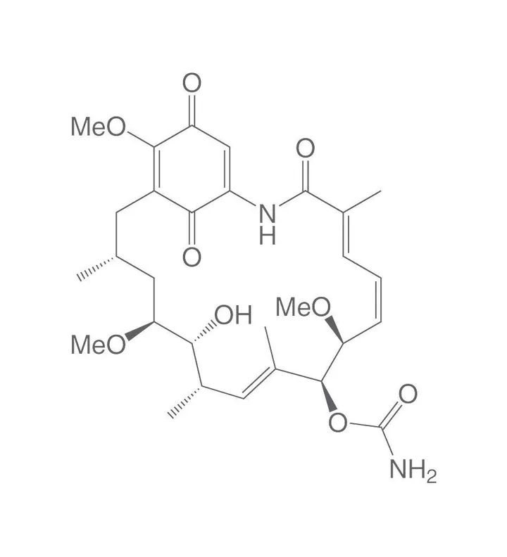 Geldanamicină, min. 98 %, pentru biochimie, 5 mg, sticlă — Carl Roth, cod HN71.2
