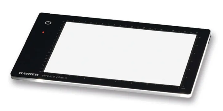 Panou luminos LED slimlite plano, Tip S, suprafață iluminată 220x160, 23 LED-uri — Carl Roth, cod HNK0.1