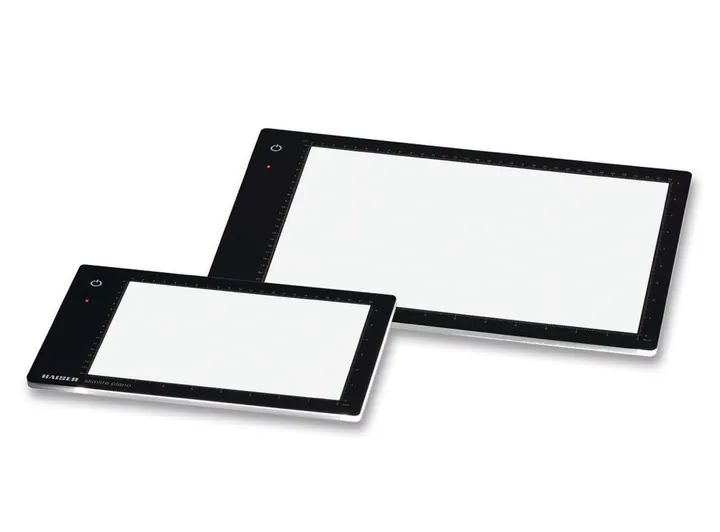 Panou luminos LED slimlite plano, Tip L, suprafață iluminată 429x309, 90 LED-uri — Carl Roth, cod HNK2.1