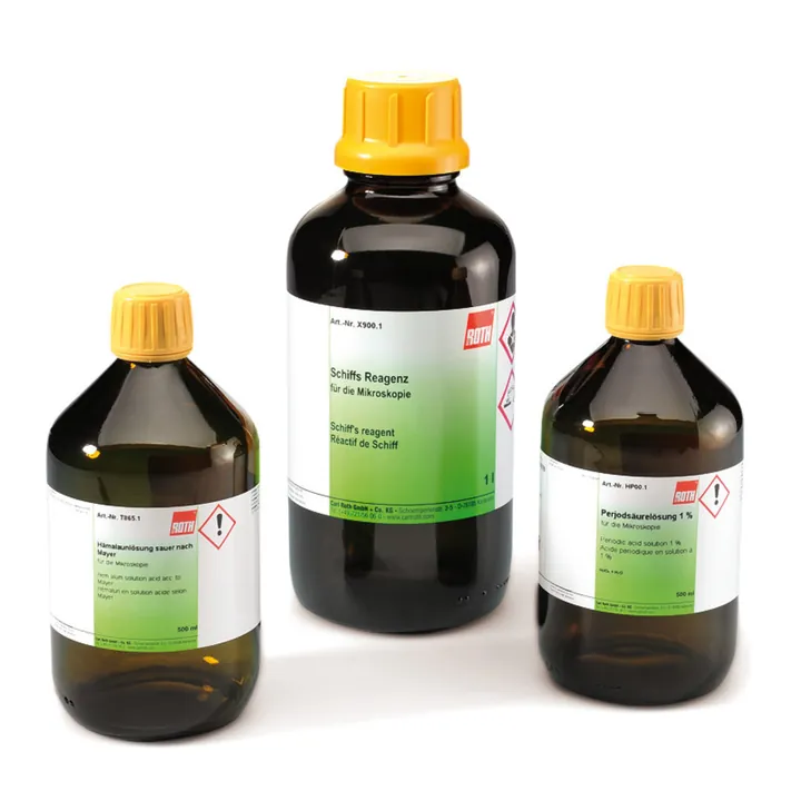Kit de colorare PAS, pentru microscopie, 1 kit, sticlă — Carl Roth, cod HP01.1
