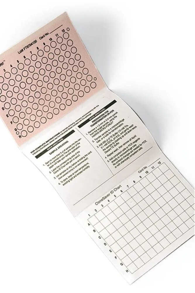 FTA®-CloneSaver-cards, CloneSaver, carduri speciale de la Whatman, 5 bucăți — Carl Roth, cod HP11.1