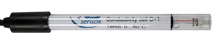 Senzor de conductivitate 2301T, 0 până la 200 mS/cm , 0 până la +60 °C, 1 bucată — Carl Roth, cod HPL9.1