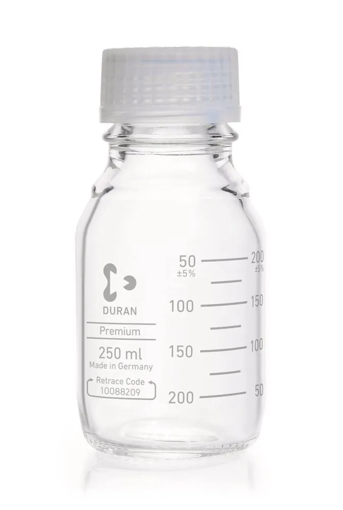 Flacoane cu filet DURAN® Premium Livrare fără certificat de lot., 250 ml — Carl Roth, cod HT00.1