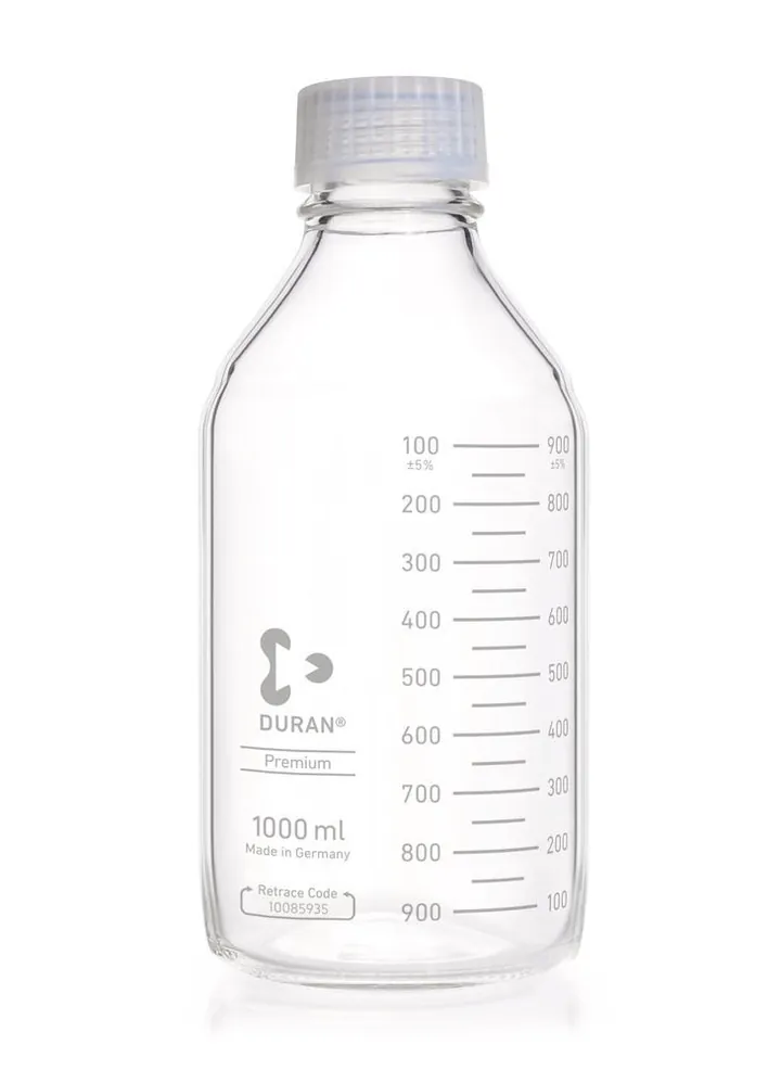 Flacoane cu filet DURAN® Premium Delivery fără certificat de lot, 1000 ml — Carl Roth, cod HT02.1
