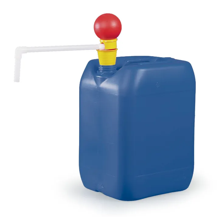 Pompă de mână OTAL cu tub de ieșire curbat, PVDF, 20 l/min, pentru recipiente max. 60 l — Carl Roth, cod HT04.1