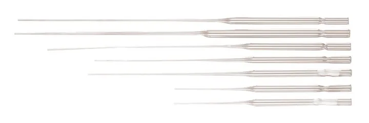 Pipete Pasteur, fără dop de vată, sticlă clară calco-sodică, L totală 350 mm — Carl Roth, cod HX79.1