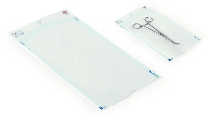 Pungă transp. stericlin® fără pliu lateral, 125 x 250 mm, 2000 bucăți — Carl Roth, cod HXE1.1