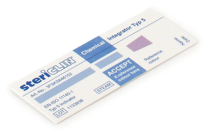 Benzi indicatoare tip 5 stericlin®, (ABUR), L 80 x l 30 mm, 500 bucăți — Carl Roth, cod HXE9.1